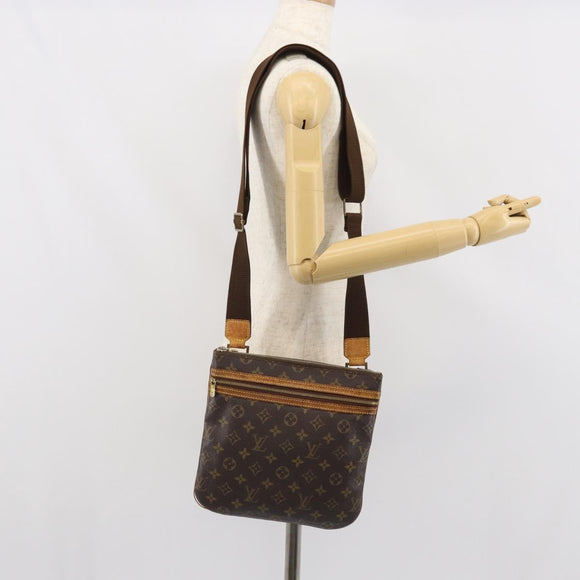 LOUIS VUITTON Monogram Pochette Bosphore Shoulder Bag M40044 LV Auth 166163