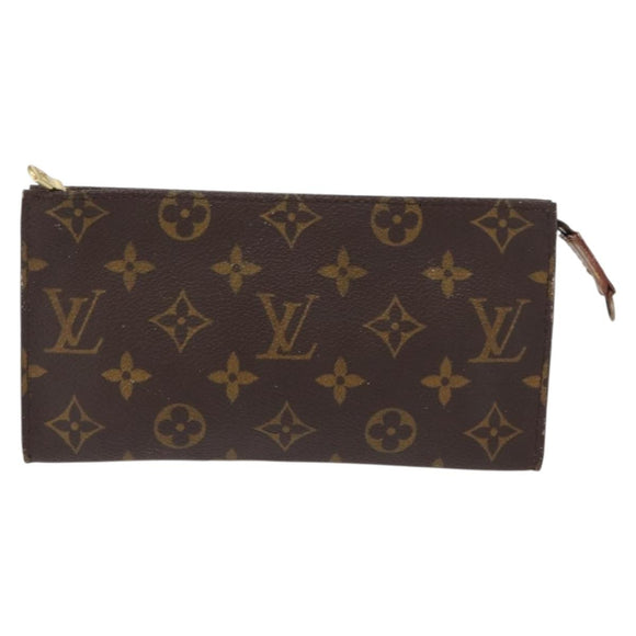 LOUIS VUITTON Monogram Bucket GM Accessory Pouch LV Auth 166179