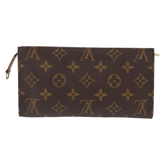 LOUIS VUITTON Monogram Bucket GM Accessory Pouch LV Auth 166179