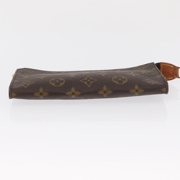 LOUIS VUITTON Monogram Bucket GM Accessory Pouch LV Auth 166179