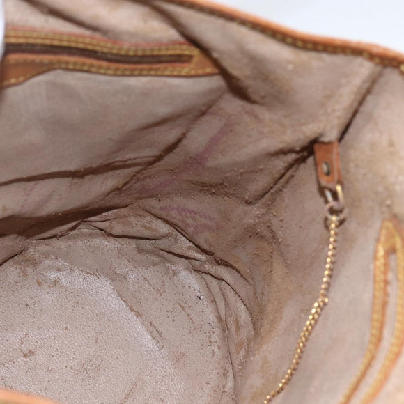 LOUIS VUITTON Monogram Bucket GM Shoulder Bag M42236 LV Auth 166180