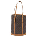 LOUIS VUITTON Monogram Bucket GM Shoulder Bag M42236 LV Auth 166180-13