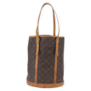 LOUIS VUITTON Monogram Bucket GM Shoulder Bag M42236 LV Auth 166180-2