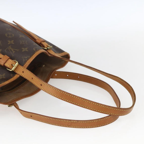 LOUIS VUITTON Monogram Bucket GM Shoulder Bag M42236 LV Auth 166180