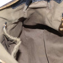 Chloe Mercy Hand Bag Leather 2way Black Gold Auth 166182-21