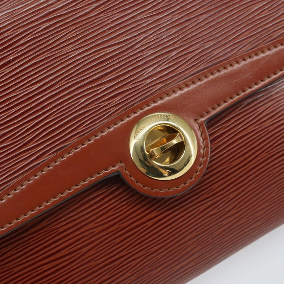LOUIS VUITTON Epi Arsch Shoulder Bag 2Way Brown M52573 LV Auth 166183