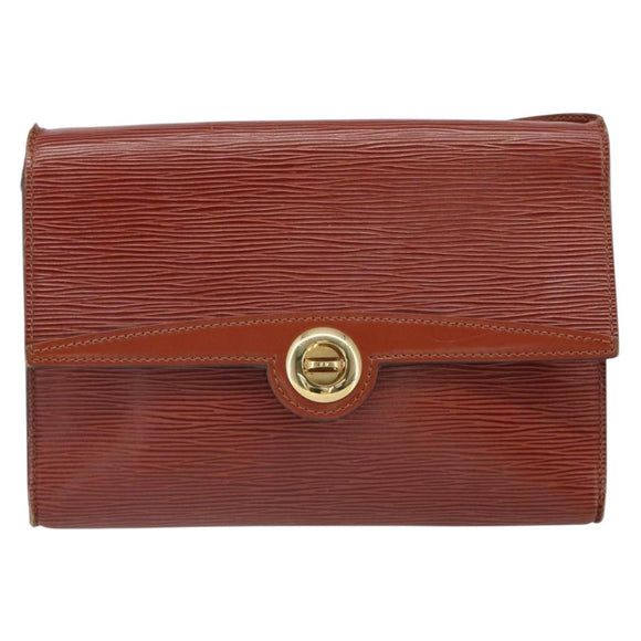 LOUIS VUITTON Epi Arsch Shoulder Bag 2Way Brown M52573 LV Auth 166183