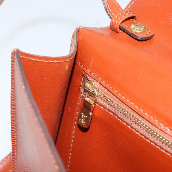 LOUIS VUITTON Epi Arsch Shoulder Bag 2Way Brown M52573 LV Auth 166183