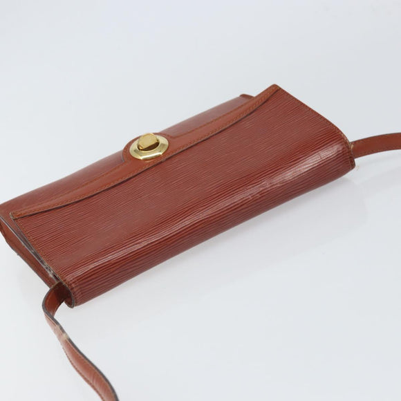 LOUIS VUITTON Epi Arsch Shoulder Bag 2Way Brown M52573 LV Auth 166183