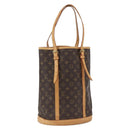 LOUIS VUITTON Monogram Bucket GM Shoulder Bag M42236 LV Auth 166184-1