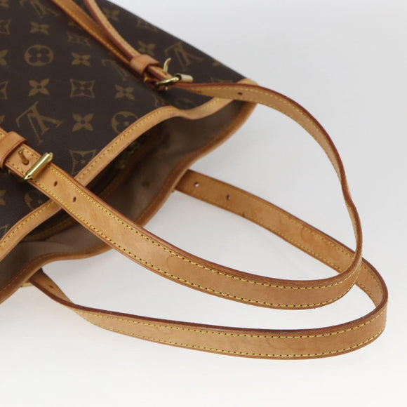 LOUIS VUITTON Monogram Bucket GM Umhängetasche M42236 LV Auth 166184