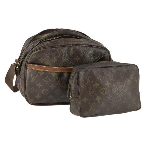 LOUIS VUITTON Monogram Bag 2 Set LV Auth 166186