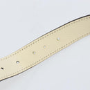 GUCCI GG Supreme Shoulder Bag PVC Beige Gold 201732 Auth 166189-9