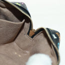 LOUIS VUITTON Monogram Multicolor Trousse Wapity Pouch Black M58034 Auth 166199V-16