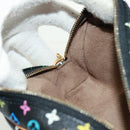 LOUIS VUITTON Monogram Multicolor Trousse Wapity Pouch Black M58034 Auth 166199V-17