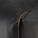 LOUIS VUITTON Epi Keepall 55 Boston Bag Noir Schwarz M42952 LV Auth 166220-14