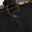 LOUIS VUITTON Epi Keepall 55 Boston Bag Noir Schwarz M42952 LV Auth 166220-17