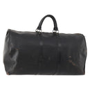 LOUIS VUITTON Epi Keepall 55 Boston Bag Noir Schwarz M42952 LV Auth 166220-1