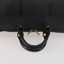 LOUIS VUITTON Epi Keepall 55 Boston Bag Noir Schwarz M42952 LV Auth 166220-7