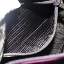 PRADA Shoulder Bag Nylon Purple Silver Auth 166221-26