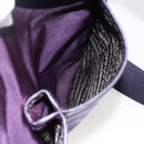 PRADA Shoulder Bag Nylon Purple Silver Auth 166221-27