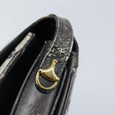GUCCI GG Supreme Shoulder Bag PVC Navy Gold 001 16 4084 Auth 166222-10
