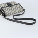GUCCI GG Supreme Shoulder Bag PVC Navy Gold 001 16 4084 Auth 166222-7