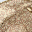 GUCCI GG Canvas Sherry Line Tote Bag Beige Gold 137396 Auth 166223-19