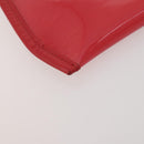 LOUIS VUITTON Epi Plage Via Hand Bag Vinyl Red Grenadine M92152 LV Auth 166226A-14
