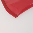 LOUIS VUITTON Epi Plage Via Hand Bag Vinyl Red Grenadine M92152 LV Auth 166226A-16