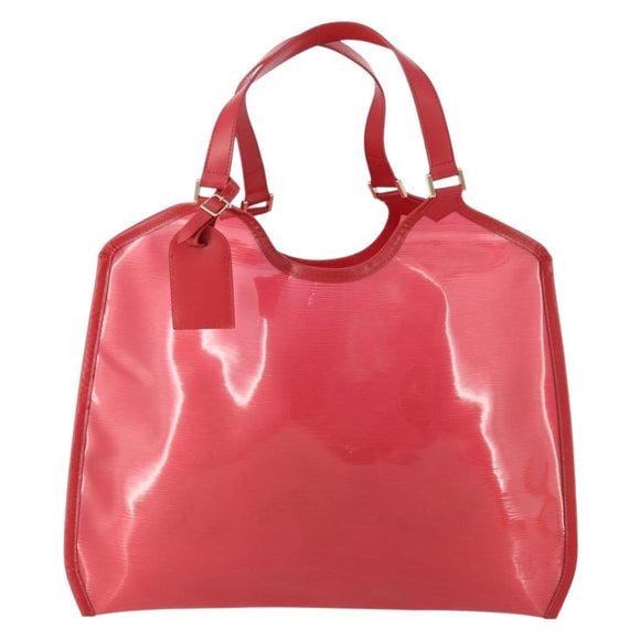 LOUIS VUITTON Epi Plage Via Hand Bag Vinyl Red Grenadine M92152 LV Auth 166226A