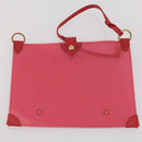 LOUIS VUITTON Epi Plage Via Hand Bag Vinyl Red Grenadine M92152 LV Auth 166226A-20