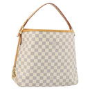 LOUIS VUITTON Damier Azur Delightful PM Shoulder Bag N41447 LV Auth 166230V-1
