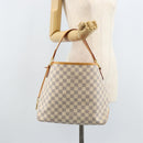 LOUIS VUITTON Damier Azur Delightful PM Shoulder Bag N41447 LV Auth 166230V-24