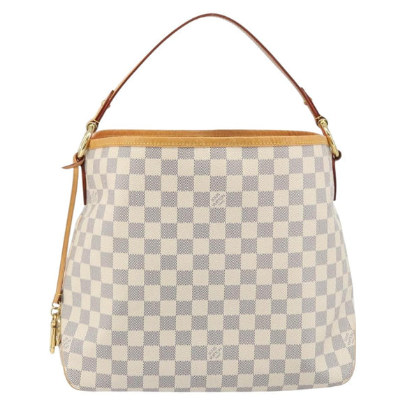 LOUIS VUITTON Damier Azur Delightful PM Shoulder Bag N41447 LV Auth 166230V
