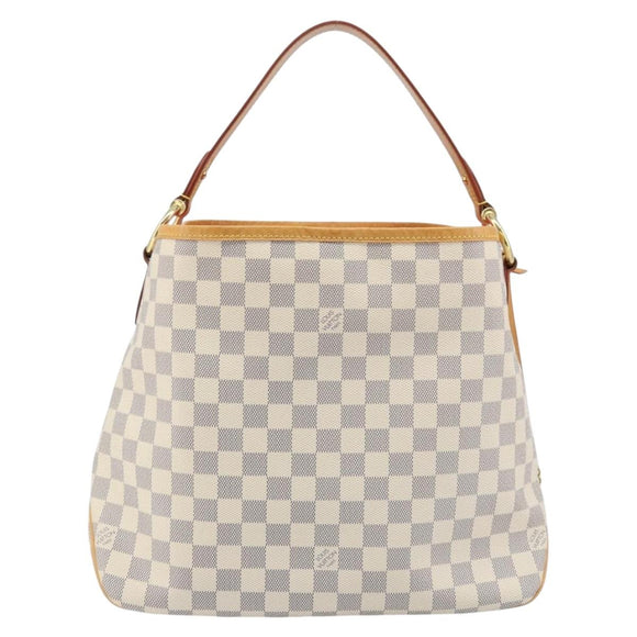 LOUIS VUITTON Damier Azur Delightful PM Shoulder Bag N41447 LV Auth 166230V