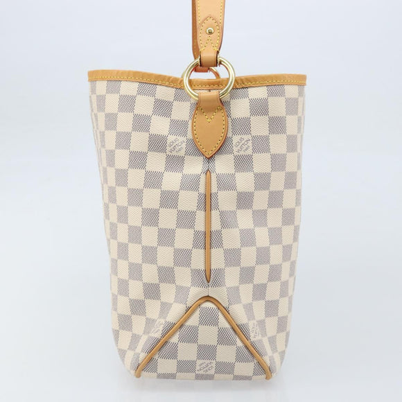 LOUIS VUITTON Damier Azur Delightful PM Shoulder Bag N41447 LV Auth 166230V