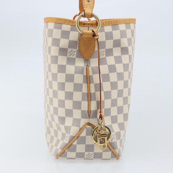 LOUIS VUITTON Damier Azur Delightful PM Shoulder Bag N41447 LV Auth 166230V