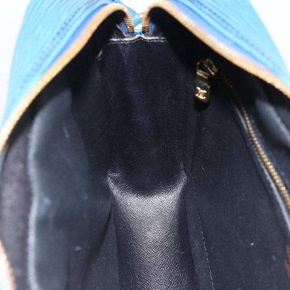 LOUIS VUITTON Epi Trocadero 27 Shoulder Bag Blue M52315 LV Auth 166231A