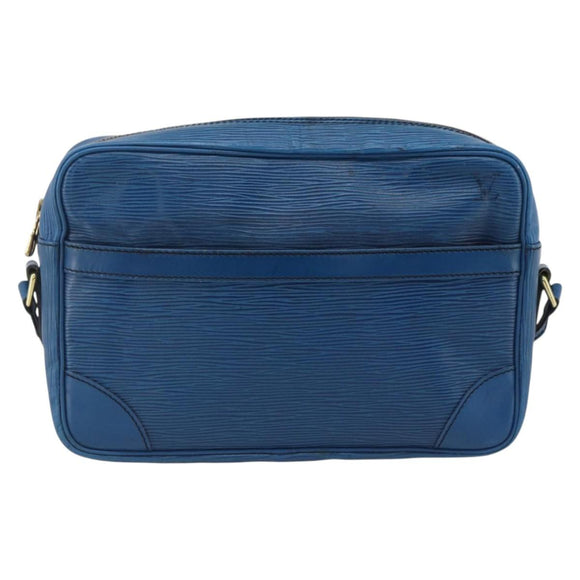 LOUIS VUITTON Epi Trocadero 27 Shoulder Bag Blue M52315 LV Auth 166231A