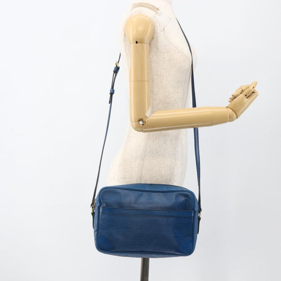 LOUIS VUITTON Epi Trocadero 27 Shoulder Bag Blue M52315 LV Auth 166231A