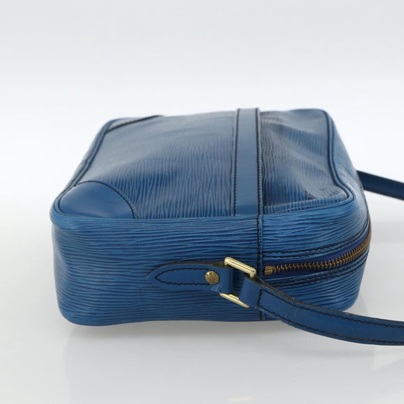 LOUIS VUITTON Epi Trocadero 27 Shoulder Bag Blue M52315 LV Auth 166231A