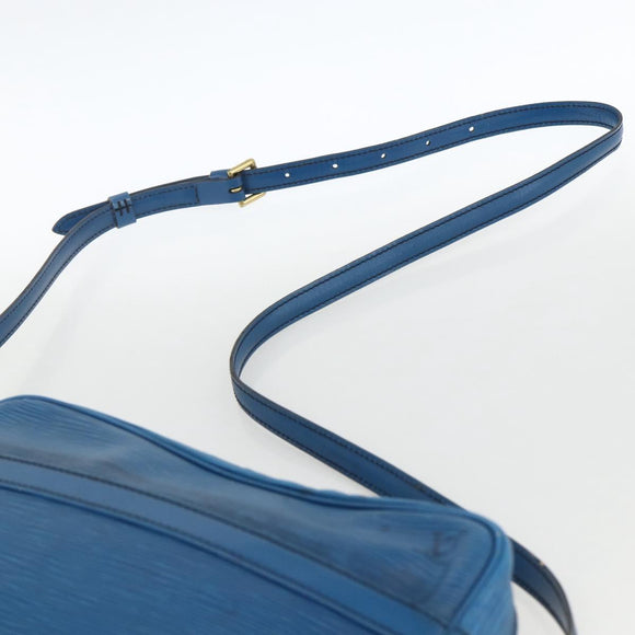 LOUIS VUITTON Epi Trocadero 27 Shoulder Bag Blue M52315 LV Auth 166231A