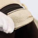 GUCCI GG Canvas Tote Bag Beige Gold 120836 Auth 166234-10
