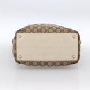 GUCCI GG Canvas Tote Bag Beige Gold 120836 Auth 166234-5