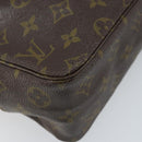 LOUIS VUITTON Monogram Trousse Toilette 28 Clutch Bag M47522 LV Auth 166236-16