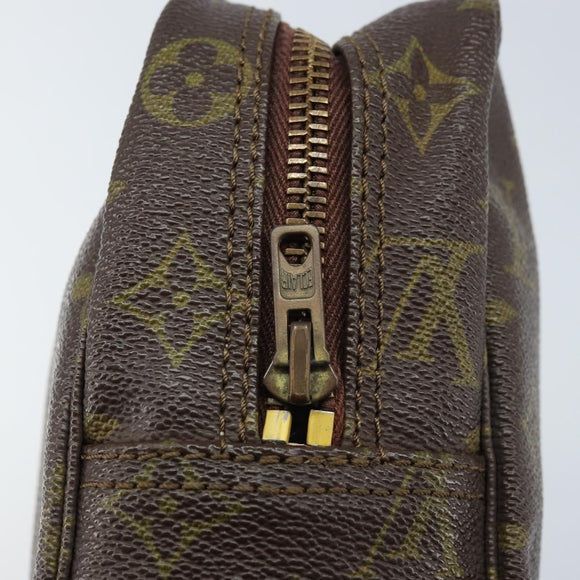 LOUIS VUITTON Monogram Trousse Toilette 28 Clutch Bag M47522 LV Auth 166236