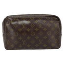 LOUIS VUITTON Monogram Trousse Toilette 28 Clutch Bag M47522 LV Auth 166236-2