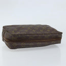 LOUIS VUITTON Monogram Trousse Toilette 28 Clutch Bag M47522 LV Auth 166236-5