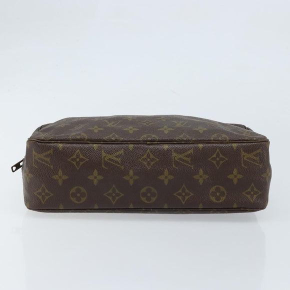 LOUIS VUITTON Monogram Trousse Toilette 28 Clutch Bag M47522 LV Auth 166236